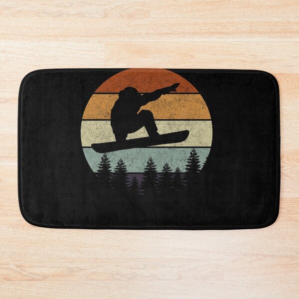 Item preview, Snowboard Winter Sunset Snowboarding Jump Free Gift designed and sold by MakeGoodChoices.