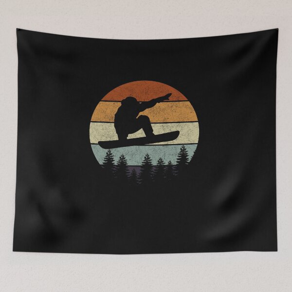 Item preview, Snowboard Winter Sunset Snowboarding Jump Free Gift designed and sold by MakeGoodChoices.