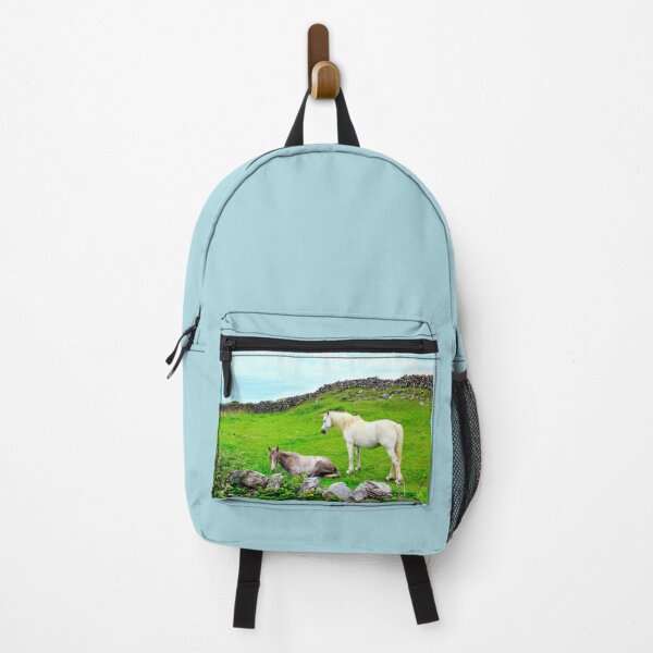 Item preview, Two horses in Aran island, Ireland designed and sold by Rrrainbow.