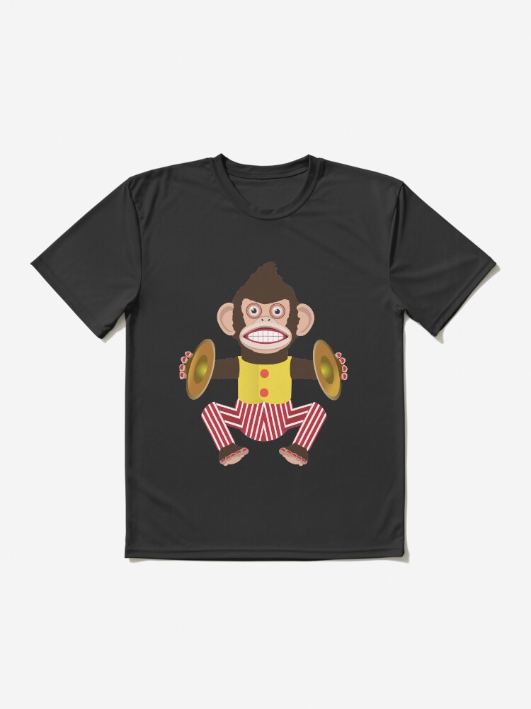 Monkey with cymbals.