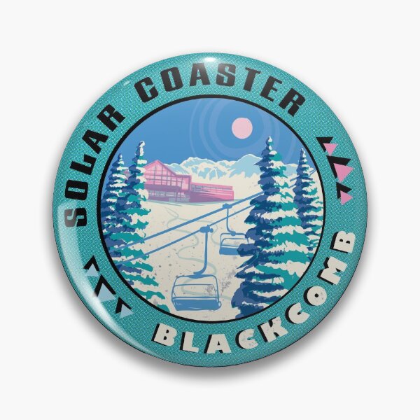 Item preview, Solar Coaster Express Whistler Blackcomb - retro 80s ski lift designed and sold by BonusClothingCo.