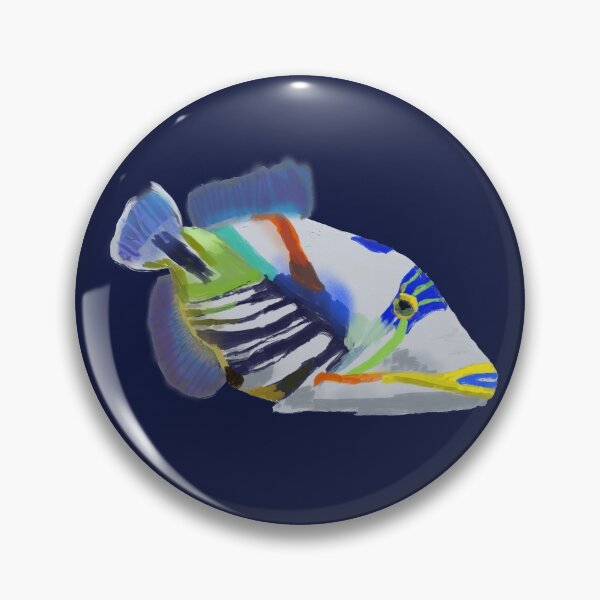 Item preview, Lagoon trigger fish designed and sold by ElmLenonn.