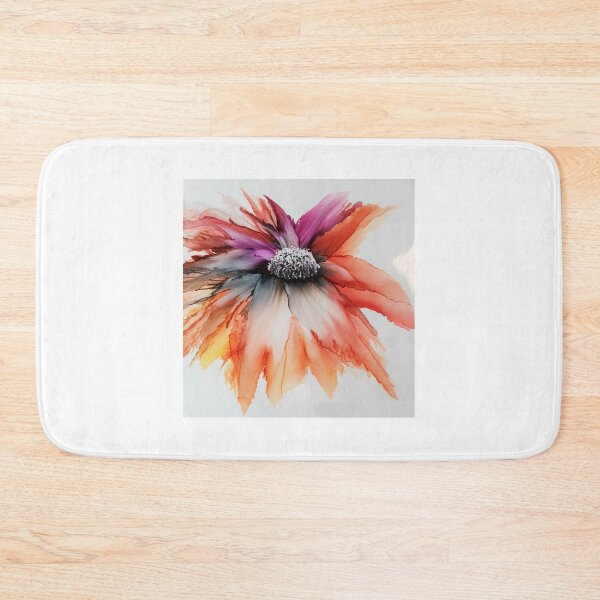 Item preview, Flower orange pink yellow KleurRijk Els Delacourt designed and sold by KleurRijk.
