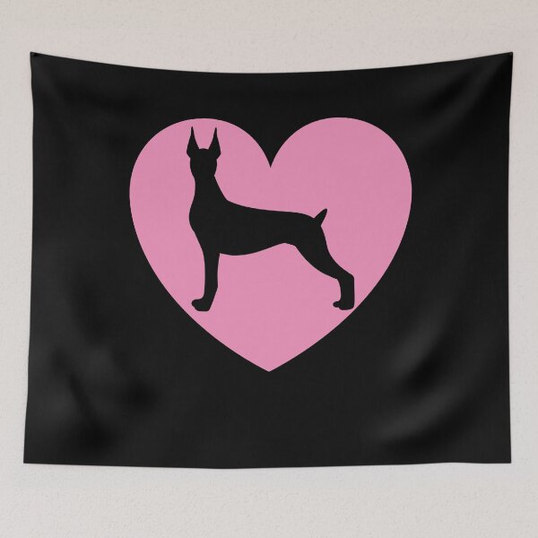 Item preview, doberman art heart doberman pinscher dog lover designed and sold by alaechamlal.