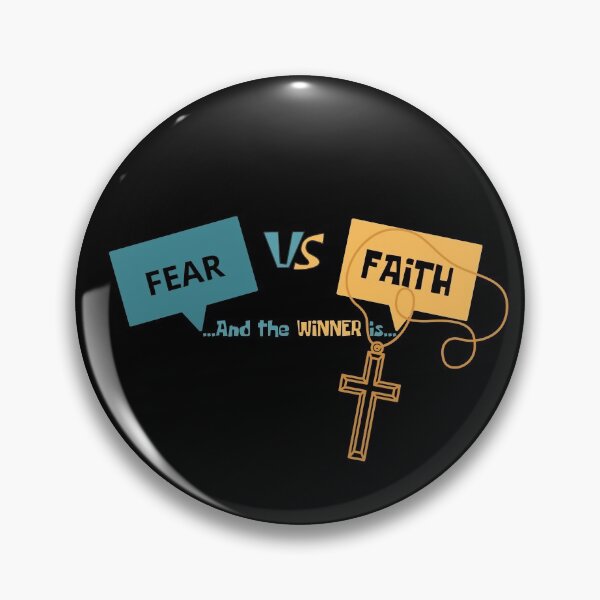 Item preview, FEAR vs FAITH designed and sold by Nancyanna.