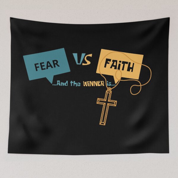 Item preview, FEAR vs FAITH designed and sold by Nancyanna.