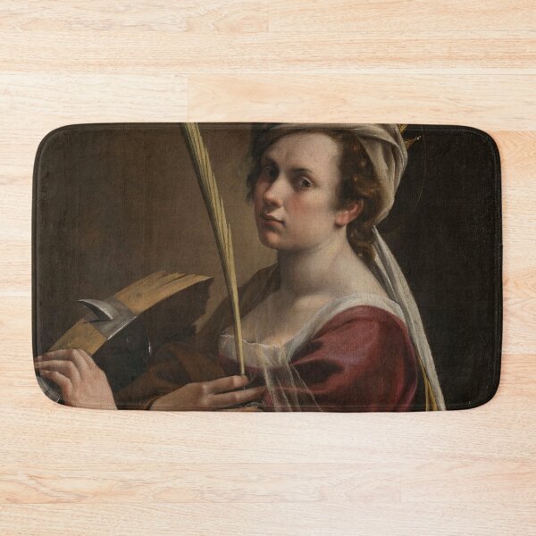 Item preview, Artemisia Gentileschi Self Portrait as Saint Catherine of Alexandria designed and sold by emidye20.