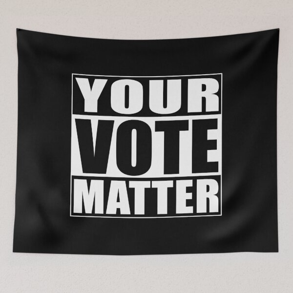 Item preview, Your Voter Matter Political Shirt Election USA designed and sold by Paulina Vanlife.