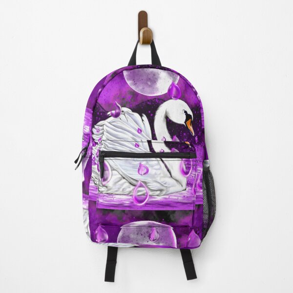 Item preview, Swan in the rain, beautiful swan with raindrops falling into Water designed and sold by Artonmytee.