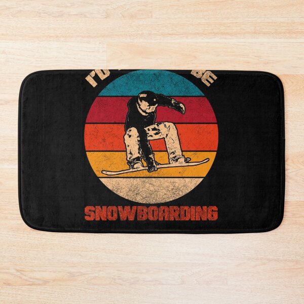 Item preview, I’d Rather Be Snowboarding Snowboard Jumping Snowboarder designed and sold by MakeGoodChoices.