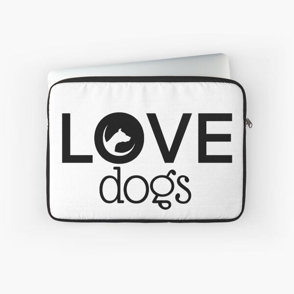 Item preview, Love dogs (black) designed and sold by adamerdos.