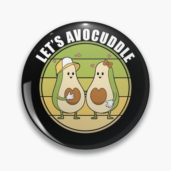 Item preview, Let’s Avocuddle - Vegan Valentine's Day designed and sold by Giacob.