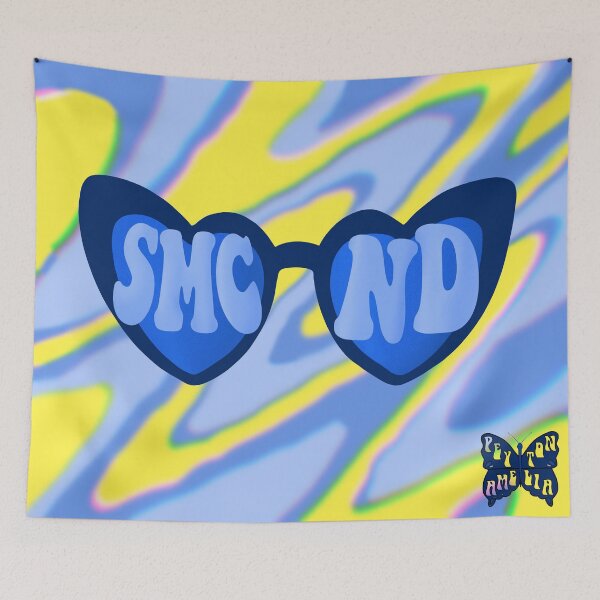 Item preview, Saint Marys College trendy glasses sticker and tapestry designed and sold by peeeyyyton.
