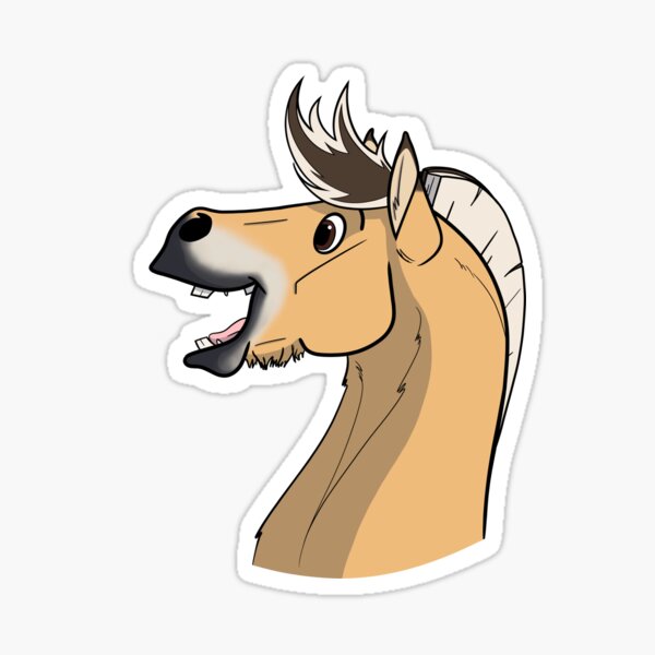 Fjord - Brunblakk Sticker