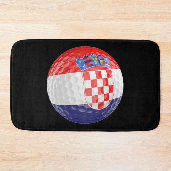 Item preview, Croatia Flag Golf Ball designed and sold by Mxdesign888.
