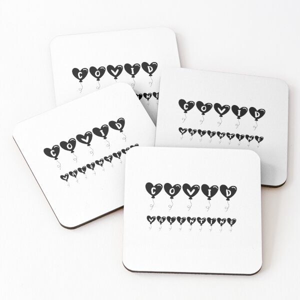 Item preview, Covid Valentine White designed and sold by DamaliePierre.