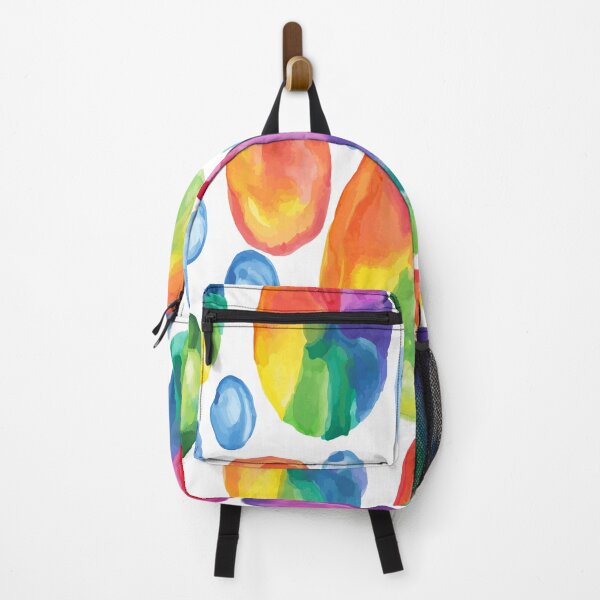 Item preview, Multi-color, rainbow splatter pattern designed and sold by yougalore.