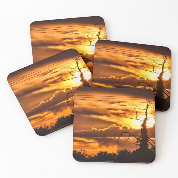 Item preview, Lonely Tree Silhouette in Sunset, Ireland designed and sold by Marcin W Photography.