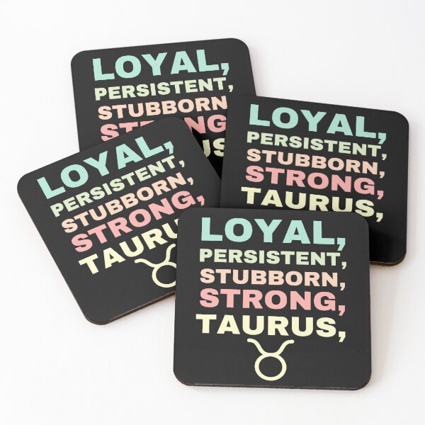 Item preview, loyal,persistent,stubborn,strong,taurus,Women Taurus Gifts for Her,Zodiac Gift,Star Sign Traits,Taurus Graphic,May Birthday designed and sold by BousboulaStorie.
