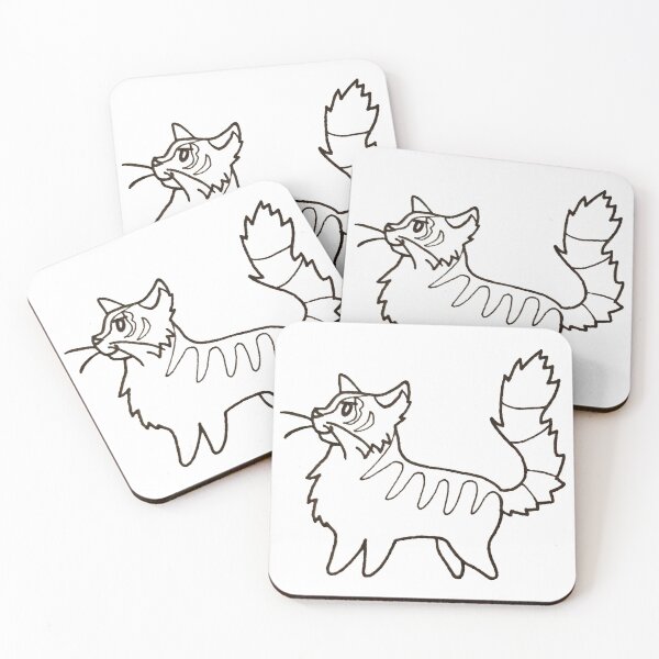 Item preview, Chibi Cat Lineart designed and sold by Ginger Wood.