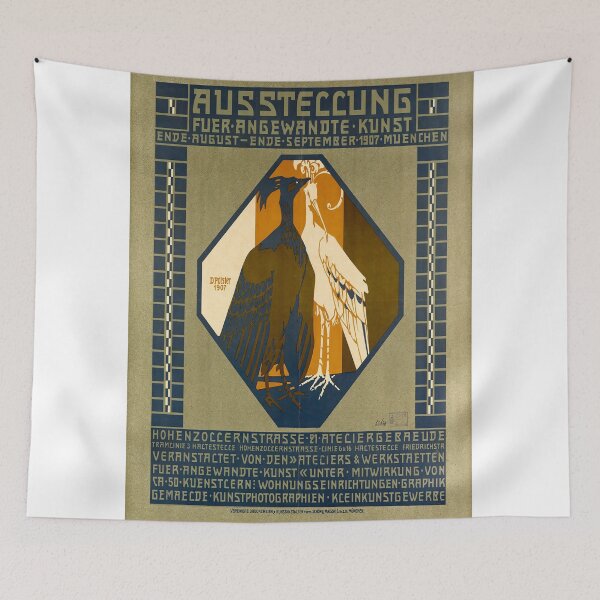 Item preview, retro ausstellung fuer angewandte kunst. 1907 designed and sold by plakati.