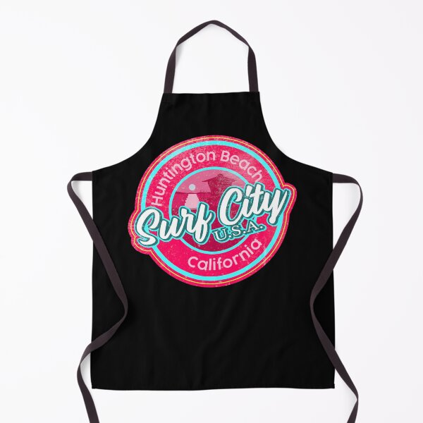 Item preview, Surf City Beach Colors Round worn, distressed, pink, cyan blue designed and sold by James Allender.
