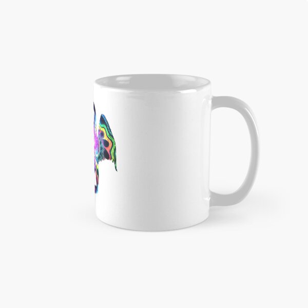 Item preview, ICARUS THROWING THE HORNS - The 1960s white  *awesome UNLISTED designs in my portfolio* designed and sold by sleepingmurder.