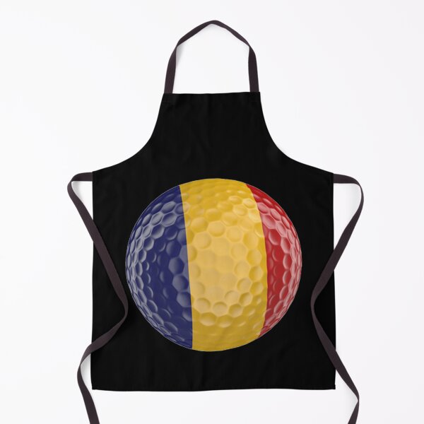 Item preview, Romania Flag Golf Ball designed and sold by Mxdesign888.