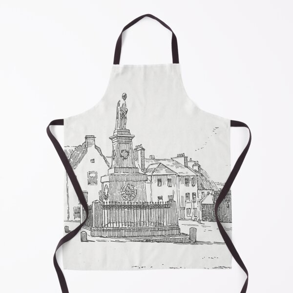 Item preview, Selkirk Market Place 1837 | Vintage Illustration designed and sold by yourscotborders.