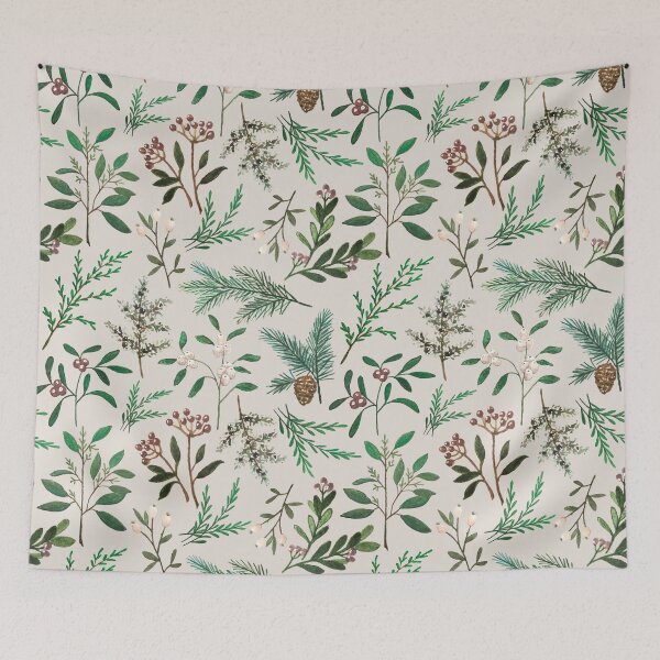 Item preview, Winter Berry Pattern designed and sold by Lauren Ullrich.