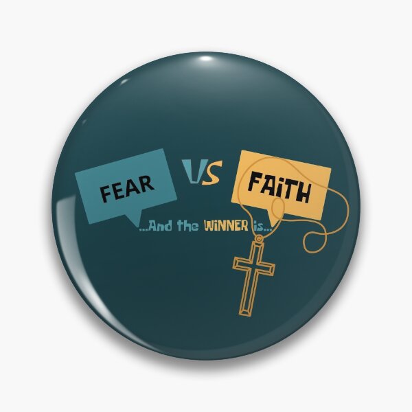 Item preview, FEAR vs FAITH designed and sold by Nancyanna.
