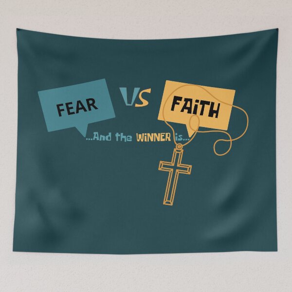 Item preview, FEAR vs FAITH designed and sold by Nancyanna.