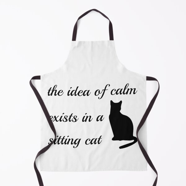 Item preview, the ide of calm exists in a sitting cat designed and sold by zamzom.