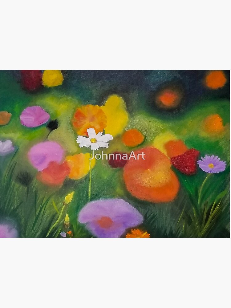 Cosmos Flower Abstract-Realism Mash Up by JohnnaArt