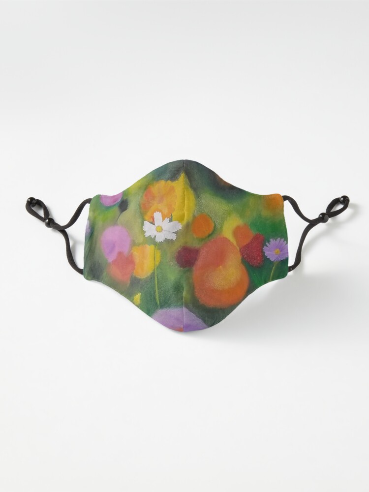Alternate view of Cosmos Flower Abstract-Realism Mash Up Mask