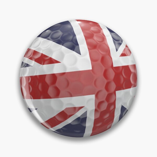 Item preview, Britain Flag Golf Ball designed and sold by Mxdesign888.