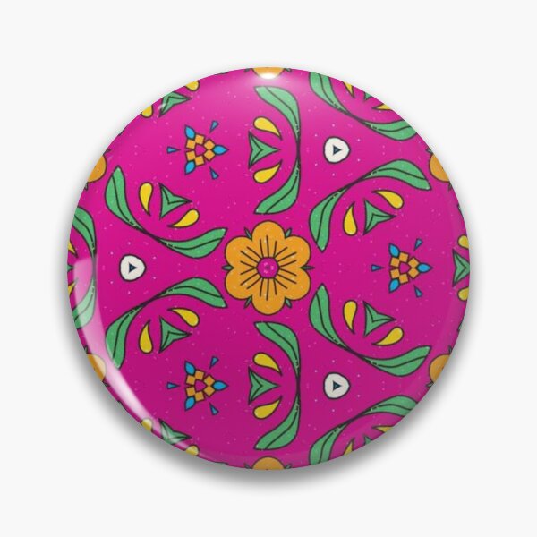 Artikelvorschau, Super bunte helle Retro-Blumen 7 - Abstraktes geometrisches nahtloses Muster entworfen und verkauft von FlawlessPattern.