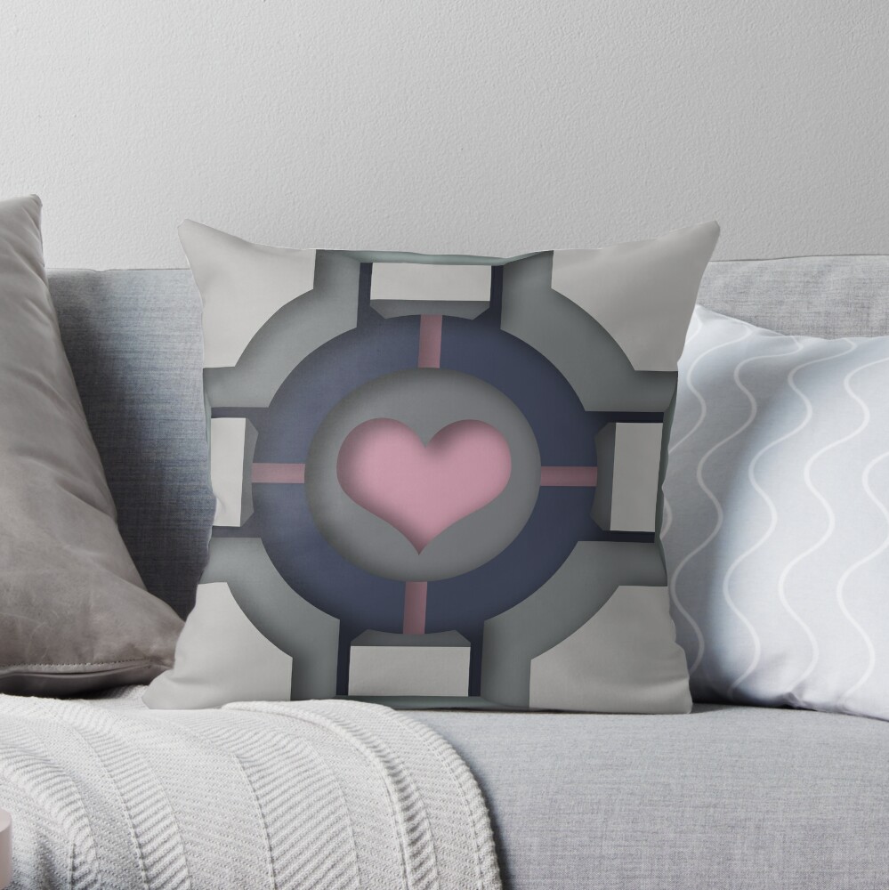 companion cube pillow