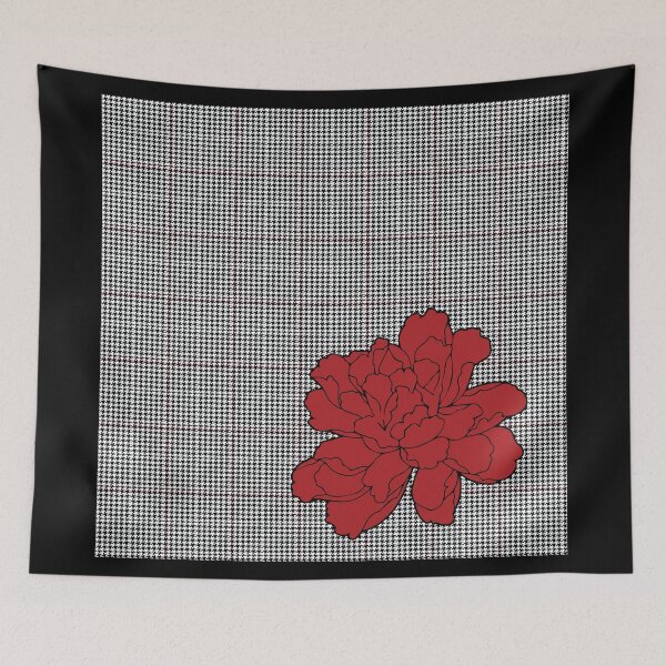 Item preview, houndstooth black and white  pattern  designed and sold by Nesma226.
