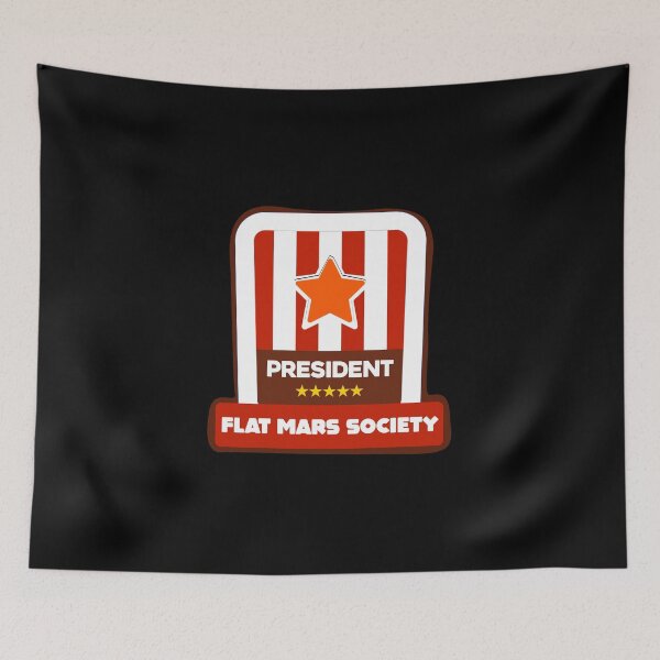 Item preview, PRESIDENT - Flat Mars Society designed and sold by ArqDezines.