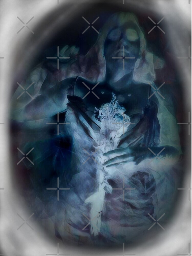 "HAUNT" Sticker for Sale by BoneArtPetite Redbubble