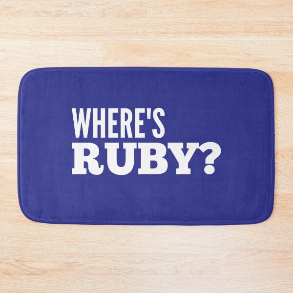 Item preview, WHERE'S RUBY designed and sold by tinytiger77.