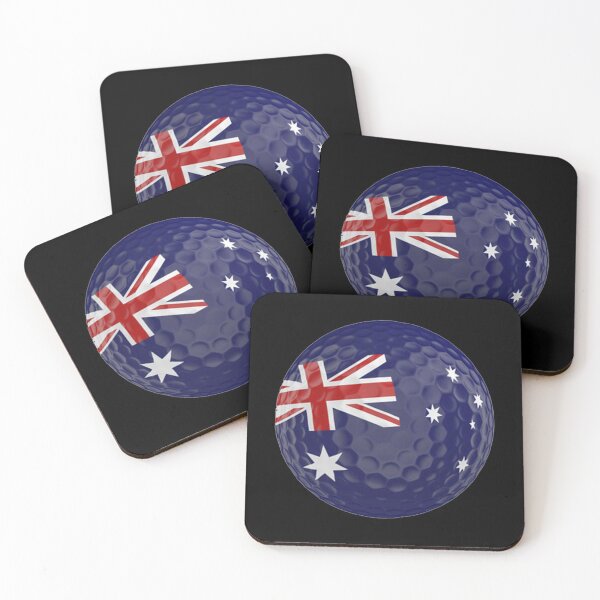 Item preview, Australia Flag Golf Ball designed and sold by Mxdesign888.