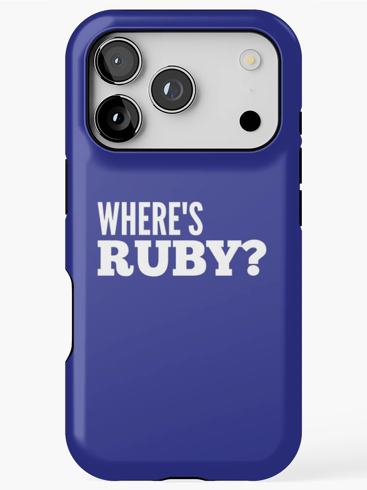 Thumbnail 1 of 4, iPhone Case, WHERE'S RUBY designed and sold by tinytiger77.