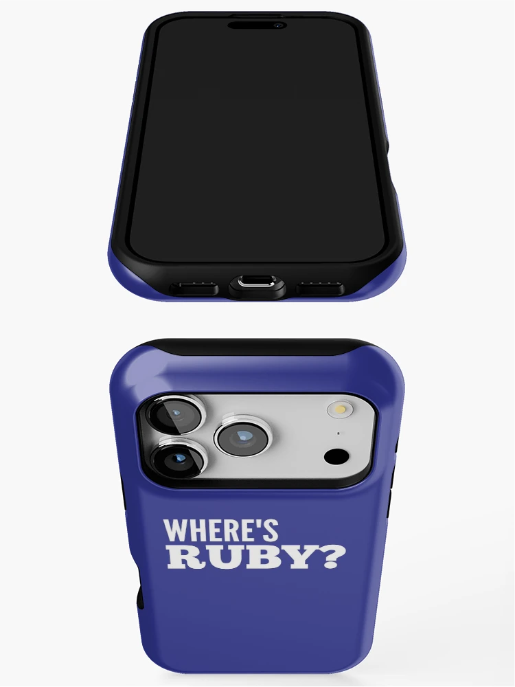 Thumbnail 3 of 4, iPhone Case, WHERE'S RUBY designed and sold by tinytiger77.