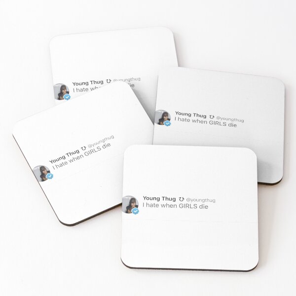 Item preview, Young Thug Funny Tweet - Girls designed and sold by HipHopFactory.