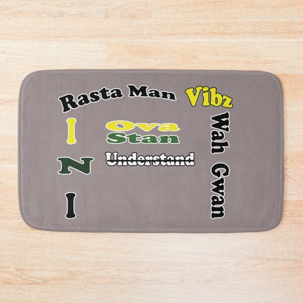 Item preview, Sweet Jamaica Patwa/Patois RastaMan Vibes OverStand/Understand Wah Gwan designed and sold by NadeenInspires.