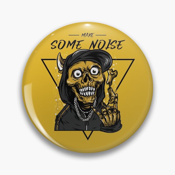 Item preview, Make Some Noise - Skeleton Rapper designed and sold by ManiaTeec.