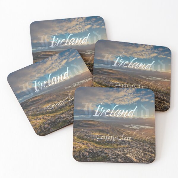 Item preview, IRELAND, County Clare - Mullaghmore - Irish Landscape designed and sold by AOKeeshkaPhotos.