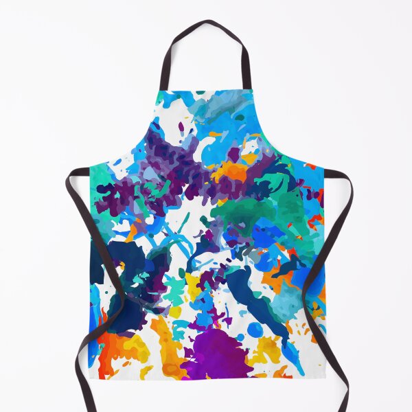 Item preview, Funky, Multi-color Rainbow Splatter Paint designed and sold by yougalore.